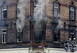 Almaya'da şüpheli bir yangın daha...