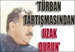 Apo'dan DTP'ye türban vetosu