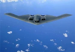 B-2 hayalet uçak düştü