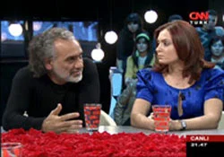 Canlı yayında yüksek gerilim