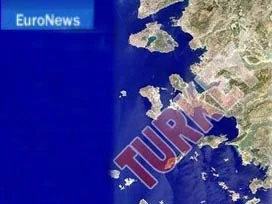 Ege adaları Türkiye'ye ait gösterildi