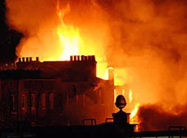 Viyana'da Türkler'in yaşadığı iki binada yangın