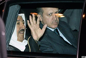 Erdoğan Kuveyt Emiri ile görüştü