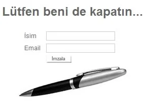 Kapatmaya sanal tepkiler!