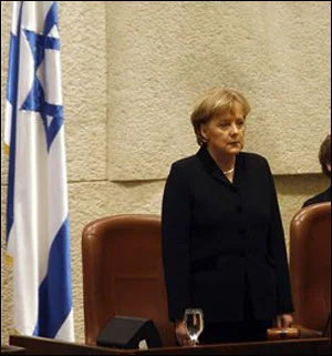 Merkel?den İsrail?de tarihi özür