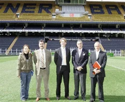 UEFA heyeti Saraçoğlu'nu gezdi