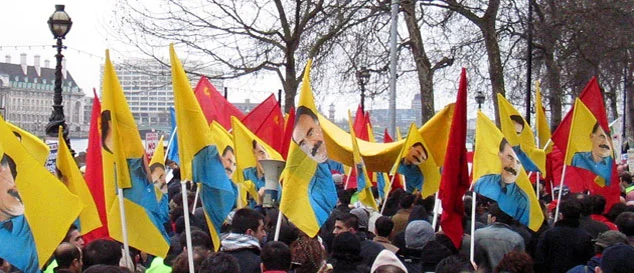 Berlin'de PKK gösterisi: 57 gözaltı