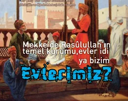 'Bizim evlerimiz ya da Eve ait biz',