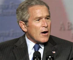 Bush, başkan adaylarını 'Ti'ye aldı