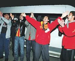 Chelsea?yi Galatasaray?lılar karşıladı