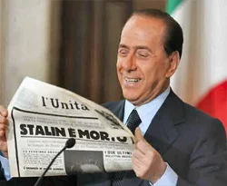 İtalya'da Berlusconi önde gidiyor
