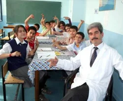 Rapcı Mustafa, öğrencilerin gözdesi