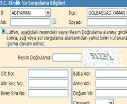 TC Kimlik No ile istediğin adresi bul