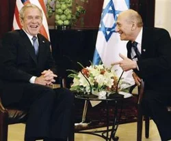 Bush, Knesset'te İsrail Başkanı gibi konuştu