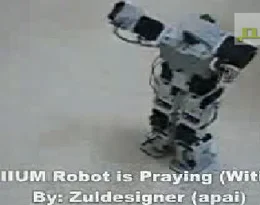 İşte namaz kılan robot / Video