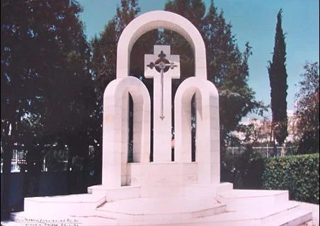 Kıbrıs'ta Ermeni Soykırımı anıtı