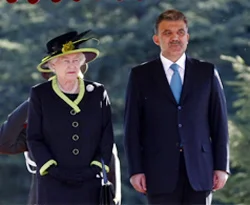 Kraliçe Elizabeth trafiği kilitledi