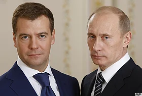 Medvedev, Almanya yolcusu