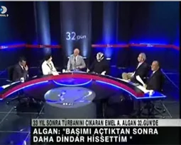 32. Gün'de ilahiyatçıların başörtüsü polemiği