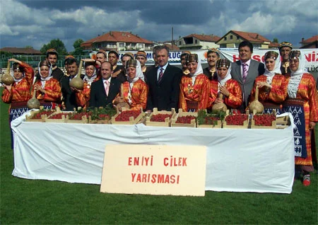 Bartın'da en iyi çilek yarışması düzenlendi