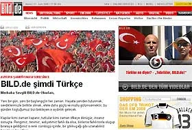 Bild gazetesinden Türkçe internet sayfası
