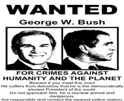 Bush, giderayak yine Bush