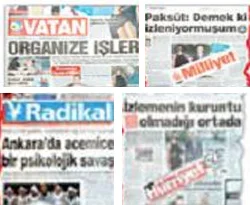 Doğan'ın gazeteleri darbenin dört atlısı