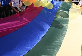 Eşcinseller Taksim'e yürüdü