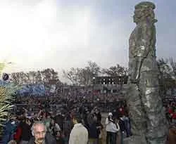 Galiçya'da da Che heykeli