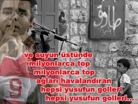 'Her golümüz filistinli yusufun golü'