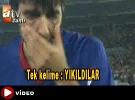 Hırvatlar gözyaşına boğuldu/ Video