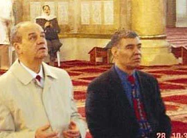 İlker Başbuğ Mescid-i Aksa'da