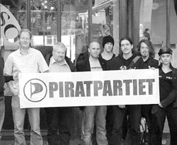 Korsan Partisi dünyaya yayılıyor