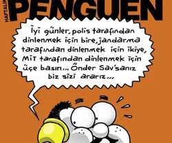 Penguen'den Önder Sav karikatürü