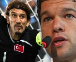 Rüştü ve Ballack'tan ortak bildiri