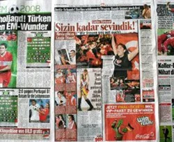 Türkçe başlık attılar: Sizin kadar sevindik