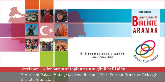 Abant platformunda gündem: Kürt sorunu