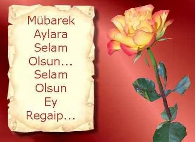 Bugün Regaip Kandili