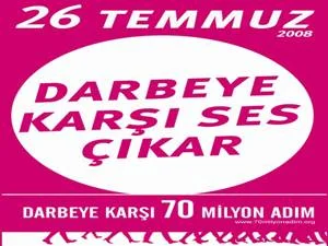 'Darbeye karşı 70 milyon' bugün Ankara'da