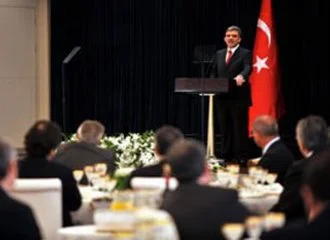 Gül'den diplomatlara AB mesajı