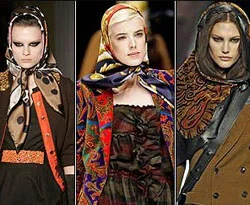 Moda başörtüsünü keşfediyor