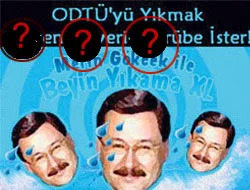 ODTÜ'lülerden Gökçek'i çıldırtacak afiş