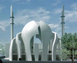 Almanya'nın en büyük camisine onay