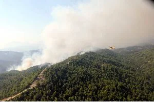 Antalya'da yangın için kritik gece!