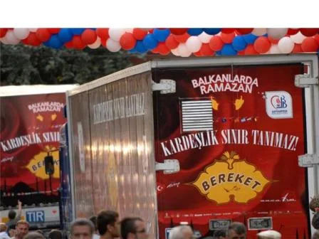 Bereket konvoyu yola çıktı