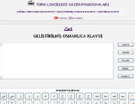 Geliştirilmiş Türk Lehçeleri klavye serisi