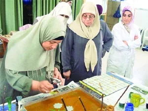 İHH mülteci kamplarında sanat dersleri