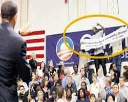 Obama'ya 'Siyahiler için ne yaptın' eylemi