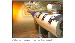 Parçacık deneyi gelecek ay