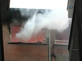 Şişli Adliyesi'nde yangın çıktı